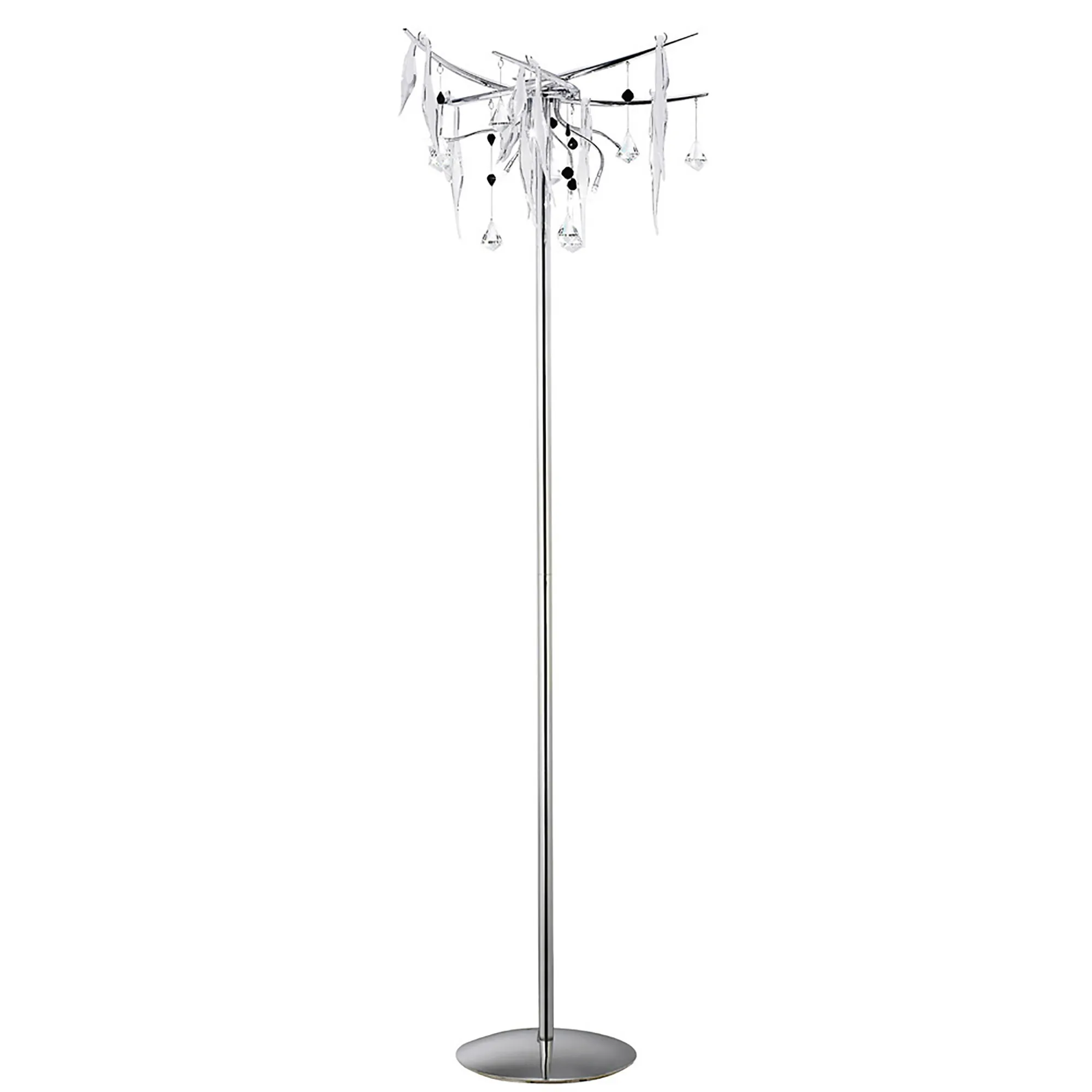 Cygnet Crystal Floor Lamps Diyas Designer Floor Lamps 